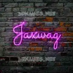 jaxwag in Pink Neon style - 3D name wallpaper