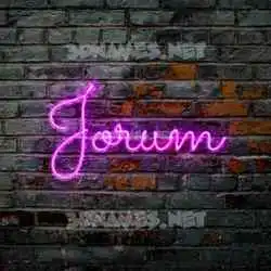 jorum in Pink Neon style - 3D name wallpaper