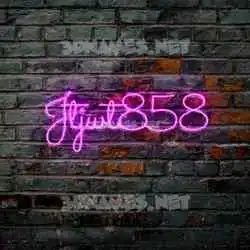 jtjwt858 in Pink Neon style - 3D name wallpaper