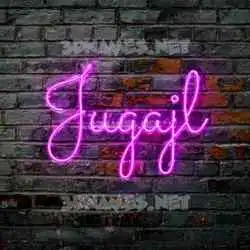 jugajl in Pink Neon style - 3D name wallpaper