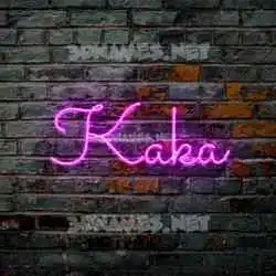 kaka in Pink Neon style - 3D name wallpaper