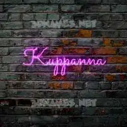 kuppanna in Pink Neon style - 3D name wallpaper