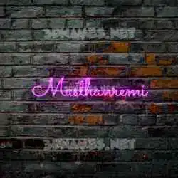 masthanremi in Pink Neon style - 3D name wallpaper
