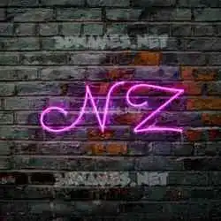 n z in Pink Neon style - 3D name wallpaper