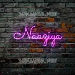 naaziya in Pink Neon style - 3D name wallpaper