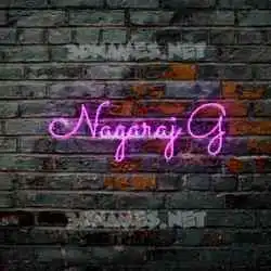 nagaraj g in Pink Neon style - 3D name wallpaper