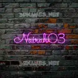 nairah03 in Pink Neon style - 3D name wallpaper