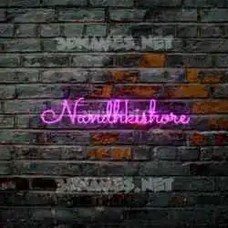 nandhkishore in Pink Neon style - 3D name wallpaper
