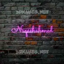 naqashahmed in Pink Neon style - 3D name wallpaper