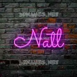 natl in Pink Neon style - 3D name wallpaper