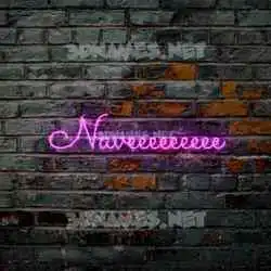 naveeeeeeeee in Pink Neon style - 3D name wallpaper