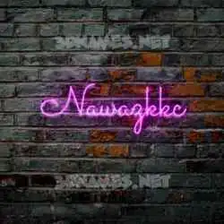 nawazkkc in Pink Neon style - 3D name wallpaper