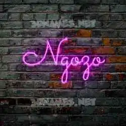 ngozo in Pink Neon style - 3D name wallpaper