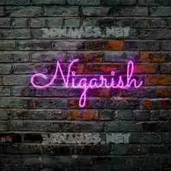 nigarish in Pink Neon style - 3D name wallpaper