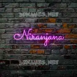 niranjana in Pink Neon style - 3D name wallpaper