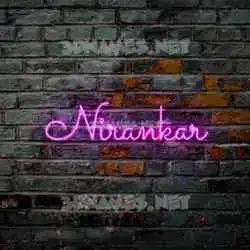 nirankar in Pink Neon style - 3D name wallpaper