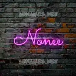 nonee in Pink Neon style - 3D name wallpaper