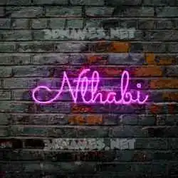 nthabi in Pink Neon style - 3D name wallpaper