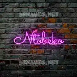 ntobeko in Pink Neon style - 3D name wallpaper