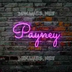 payney in Pink Neon style - 3D name wallpaper
