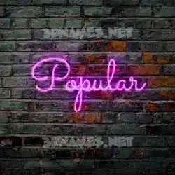 popular in Pink Neon style - 3D name wallpaper