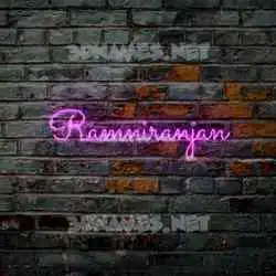 ramniranjan in Pink Neon style - 3D name wallpaper