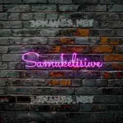 samukelisiwe in Pink Neon style - 3D name wallpaper