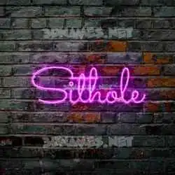 sithole in Pink Neon style - 3D name wallpaper