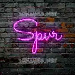 spvr in Pink Neon style - 3D name wallpaper