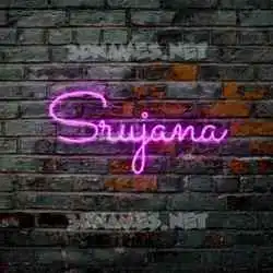 srujana in Pink Neon style - 3D name wallpaper