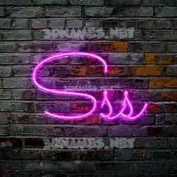 sss in Pink Neon style - 3D name wallpaper