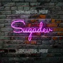 sugadev in Pink Neon style - 3D name wallpaper