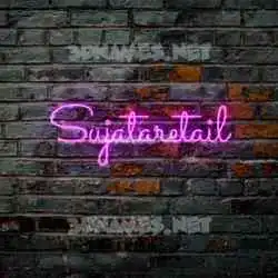 sujataretail in Pink Neon style - 3D name wallpaper