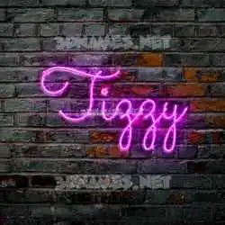 tizzy in Pink Neon style - 3D name wallpaper