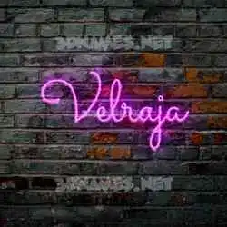 velraja in Pink Neon style - 3D name wallpaper