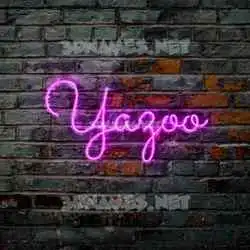 yazoo in Pink Neon style - 3D name wallpaper