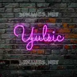 yulsic in Pink Neon style - 3D name wallpaper