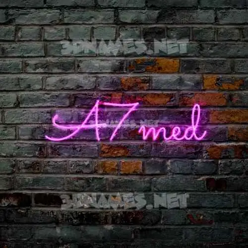 a7med in Pink Neon style - 3D name wallpaper a7med in Pink Neon style - 3D name wallpaper