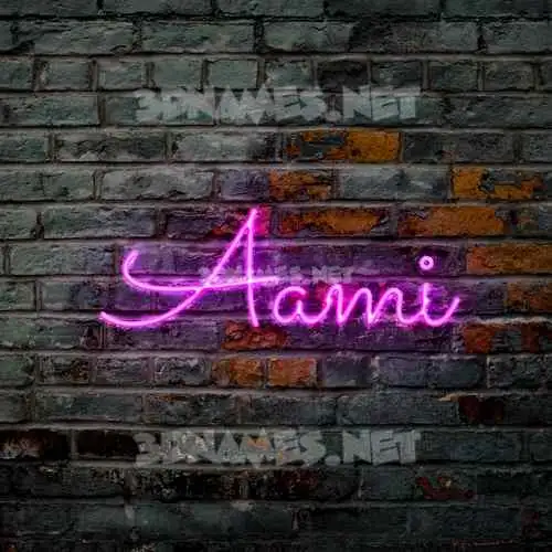 aami in Pink Neon style - 3D name wallpaper aami in Pink Neon style - 3D name wallpaper