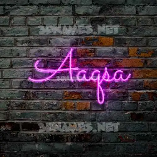 aaqsa in Pink Neon style - 3D name wallpaper aaqsa in Pink Neon style - 3D name wallpaper
