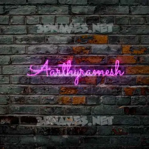 aarthyramesh in Pink Neon style - 3D name wallpaper aarthyramesh in Pink Neon style - 3D name wallpaper