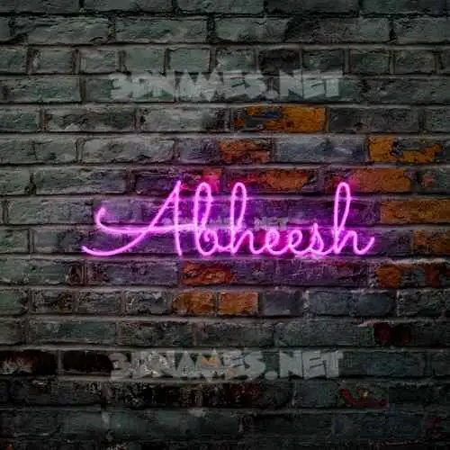 abheesh in Pink Neon style - 3D name wallpaper abheesh in Pink Neon style - 3D name wallpaper