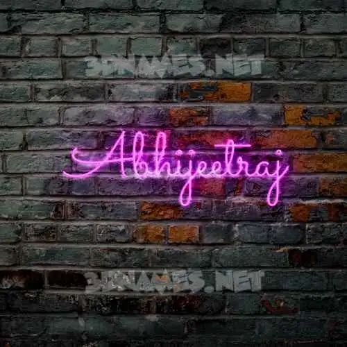abhijeetraj in Pink Neon style - 3D name wallpaper abhijeetraj in Pink Neon style - 3D name wallpaper