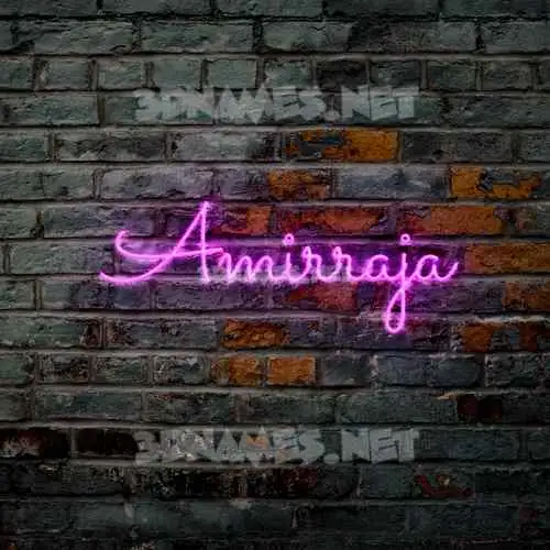amirraja in Pink Neon style - 3D name wallpaper amirraja in Pink Neon style - 3D name wallpaper