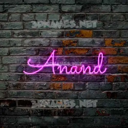 anand in Pink Neon style - 3D name wallpaper anand in Pink Neon style - 3D name wallpaper