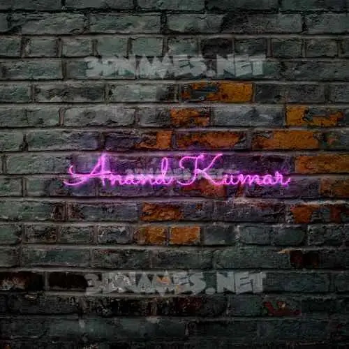 anand kumar in Pink Neon style - 3D name wallpaper anand kumar in Pink Neon style - 3D name wallpaper