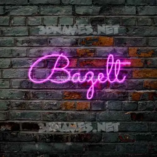bazelt in Pink Neon style - 3D name wallpaper bazelt in Pink Neon style - 3D name wallpaper