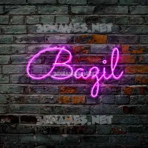 bazil in Pink Neon style - 3D name wallpaper bazil in Pink Neon style - 3D name wallpaper