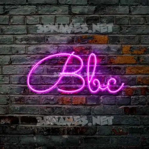 bbc in Pink Neon style - 3D name wallpaper bbc in Pink Neon style - 3D name wallpaper