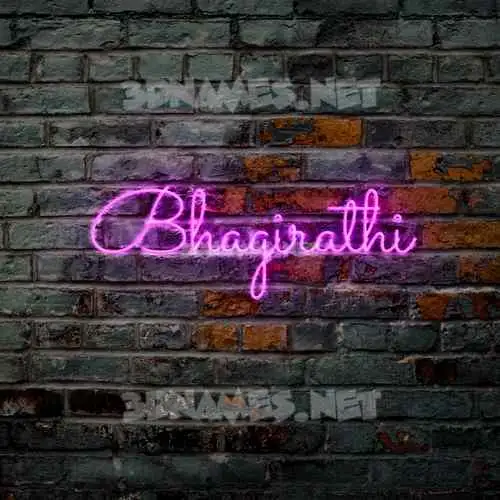 bhagirathi in Pink Neon style - 3D name wallpaper bhagirathi in Pink Neon style - 3D name wallpaper